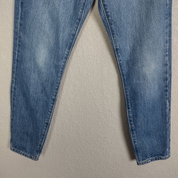 Levi's Premium Wedgie Icon Fit High Waist Jeans In Athens Shut It Size 25 - Picture 11 of 16